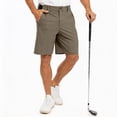 thumbnail image 3 of IAJDKMEK Men's Golf Outdoor Loose Shorts - Ideal for Golf Shorts, Sports Shorts, Casual Shorts, and Hiking Shorts with Comfort Fit,Light Brown 3XL, 3 of 5