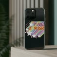 thumbnail image 3 of DistinctInk Clear Case for Apple iPhone 15 (6.1" Screen) - Make A Wish, 3 of 9