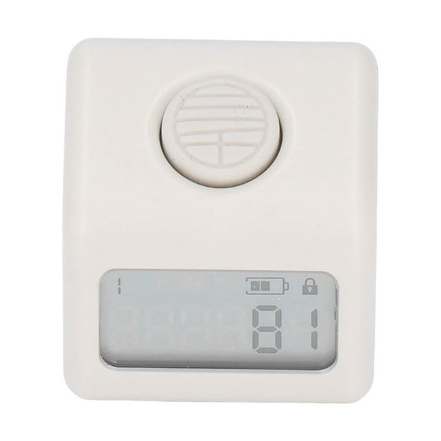 Compteur de Clicker, Affichage Lumineux Doux Confortable Calme Design Réglable Taille Doigt Compteur Verrouillage Écran Bouton pour Ménage pour l'Extérieur pour Musulman