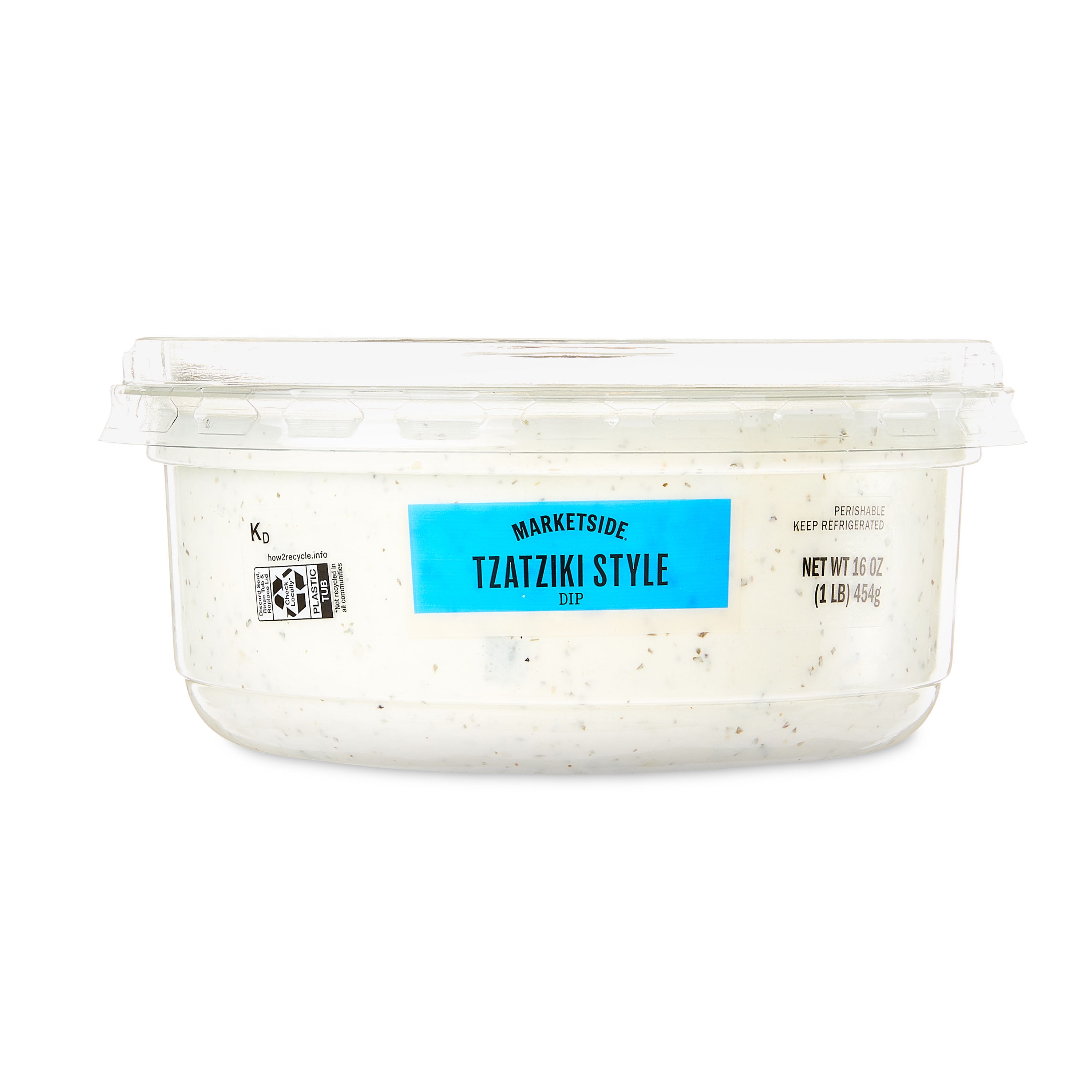 Marketside Tzatziki Style Dip, 16 oz, Refrigerated, Contains Milk