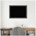 thumbnail image 6 of Amanti Art Black Cork Board Wood Framed Edwin Clay Grey Bulletin Board 30 in. x 22 in., 6 of 7