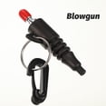thumbnail image 4 of Naiovety Boquilla de aire Durable Práctico Fuerte Poder Scuba Blow Gun Inflador de pistolas de aire de acero inoxidable Deportes acuáticos Deportes acuáticos Negro, 4 of 6