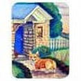 thumbnail image 2 of Pembroke Corgi at the Cottage Glass Cutting Board Large, 2 of 2