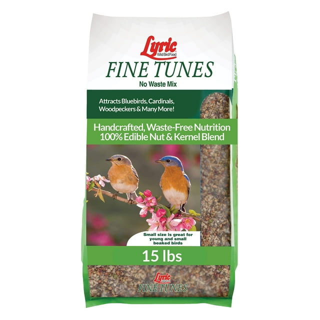 Mezcla sin residuos de Wild Bird Seed Lyric Fine Tunes, 6,8 kg