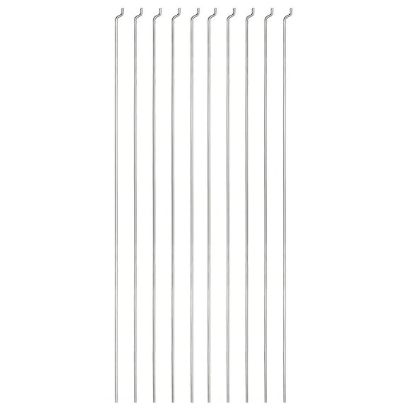 1.2mm x 210mm (8 inch) Steel Z Pull/Push Rods Parts for RC Airplane Plane Boat (Pack of 10)