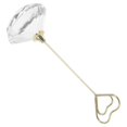 thumbnail image 1 of Crystal Photo Picture Clip Golden Paper Clip Holder Elegant Design for Home Use, 1 of 4