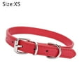 thumbnail image 2 of Collar de cuero para perros, collares ajustables para cachorros, collares para perros pequeños, collar multicolor para mascotas, 2 of 5