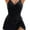 Black, variant on WQD Womens One Piece Swimsuits Tummy Control Bathing Suit Slimming Skirt Swimwear Push Up V Neck Swim Dress
