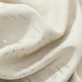 thumbnail image 7 of Elegant Iceland Metallic Grommet Blackout Curtain 54" x 84" Beige Rt Designers Collection, 7 of 7