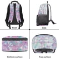 thumbnail image 5 of KUIFORTI Cute Dolphin Children's Backpack 17 Inch Large Capacity Kids School Bookbag with Side Pockets Suitable for Elementary Primary Middle Back to School Gifts, 5 of 7