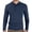 Navy, variant on JTieacloth Pullover Casual Sweater Autumn And Winter Men's Sweaters Sweater Casual Solid Color Pullover Men(Blue)