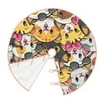 thumbnail image 3 of Bingfone Christmas Tree Skirt Mat Christmas Decoration Interior 30"-Cute Cat Cartoon, 3 of 8