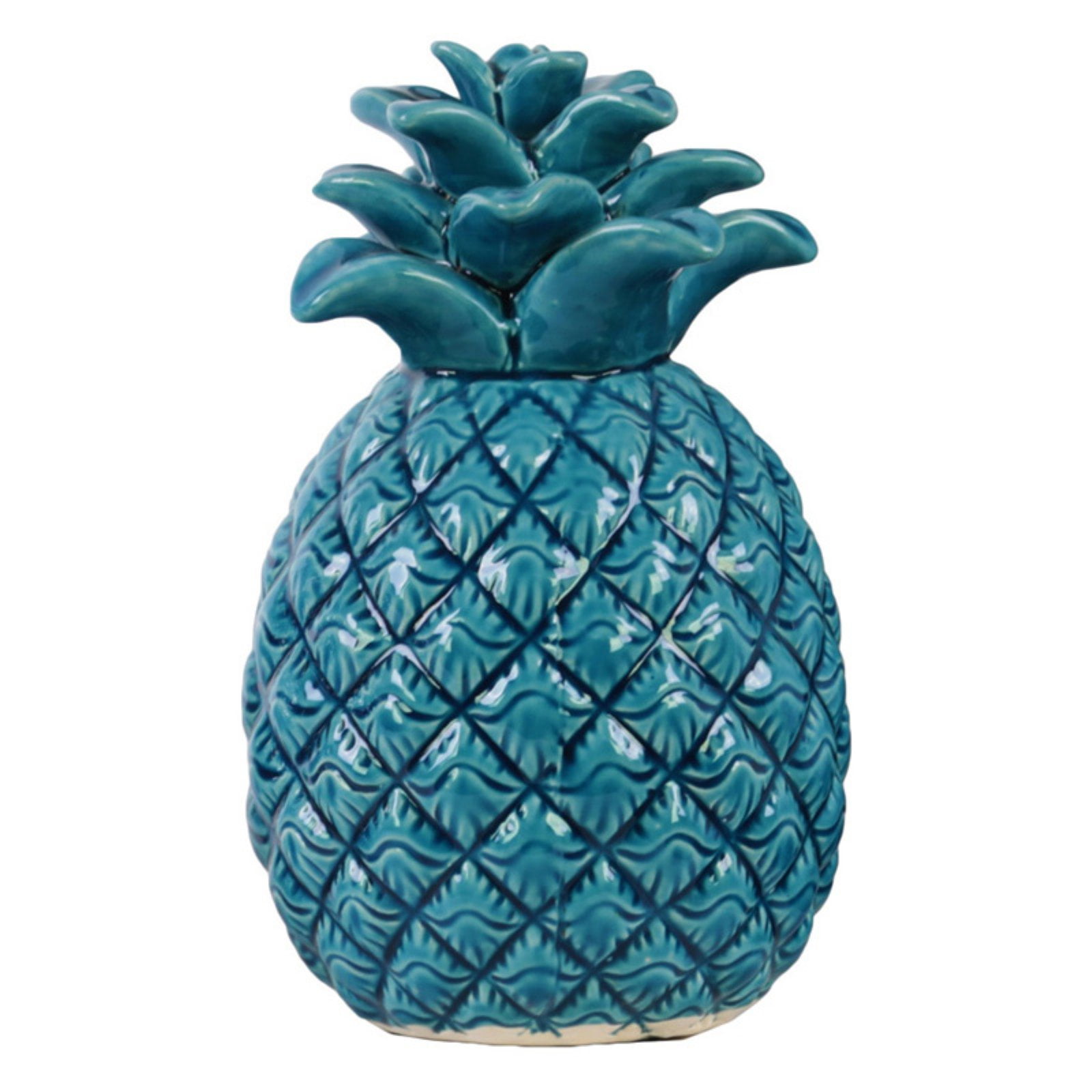 Urban Trends Collection Ceramic Pineapple Decor Figurine Gloss