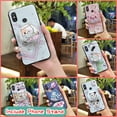 thumbnail image 2 of ABL-Phone Case For Xiaomi Mi 8, Protective Waterproof TPU Fashion Design Glitter Simplicity Quicksand Skin feel silicone Cartoon Phone Lens Protection Back Cover Soft Case Anti-knock, 2 of 9