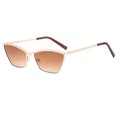 thumbnail image 5 of Vintage Cat Eye Sunglasses Women Gradient Lens UV400 Oversized Fashion Sun Glasses Retro Designer Style Outdoor Eyewear, 5 of 9