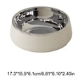 thumbnail image 3 of onlyliua 304 Stainless Steel Slow Feeder Pet Bowl Anti-Choke Non-Tip Raised Dog Cat Food Water Dish Dishwasher Safe Durable Rust-Resistant Design For Small To Medium Pets Slow Feeder Bowl, 3 of 6