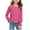 ZN-Hot Pink, variant on yocbz Shirts for Girls Big Girls' Long Sleeve Tee Shirt Cotton Crewneck Girs Graphic Tops T-Shirts White,Size for 6-12 Months