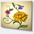 thumbnail image 2 of Design Art - Illustration de Fleurs et de Feuilles, 2 of 4