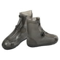 thumbnail image 6 of Unique Bargains 1 Pair Unisex Waterproof Reusable Rain Shoe Covers Ankle high top Boots Non-Slip Dark Brown Size XXXL, 6 of 6