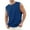 1_Dark Blue, variant on Loopsun Mens Summer Top, Tank Top for Men, Men's Cotton Casual Crew Neck Tshirts Sleeveless Blouses Shirts Khaki L
