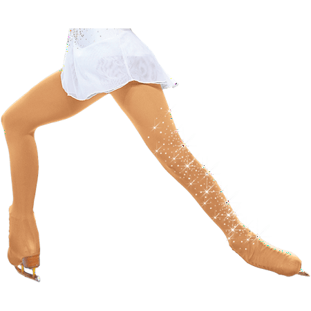 

ChloeNoel Over the Boot Ice Skating Tights 8832 with Crystals