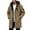 X1 Khaki, variant on Men's Winter Thicken Coat Warm Lined Padded Puffer Parka Jacket with Hood Men's Winter Clothes,X1 Army Green,XXL