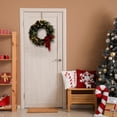 thumbnail image 5 of Nkmbld Christmas Wreaths for Front Door, Winter Artificial Wreath Hanging Decorations for Xmas Wall Home Window Indoor Outdoor Decor, 5 of 8