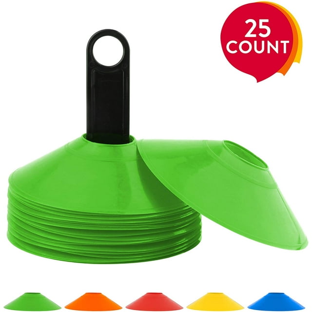 Marking Cones Agility Marking Plate Set Plastic Holder - Marking Cones For Ball Games, Cycling, Children, Athletes Cones Dome Mini Training Cones