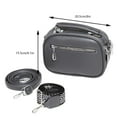 thumbnail image 4 of Women Camera Small Bags Big Capacity PU Leather Daily Commute Bag (Black), 4 of 10