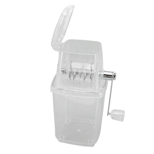 Manual De Triturador De Hielo De Manual De Manual Cocina De Hielo Cocina De Hielo Con Cuchillas De Acero Inoxidable Para El Uso Comercial De La Fiesta En El Hogar