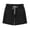 Black, variant on SDNall Boys Drawstring Sport Shorts, Dual Layer Inner Liner Short Pants for Boys, Summer Outdoor Bottoms for Athletic Training Wear Ages 5-14