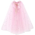 thumbnail image 1 of Cape de Princesse Cape Colorée de Princesse Déguisement de Princesse Fête Cosplay, 1 of 7