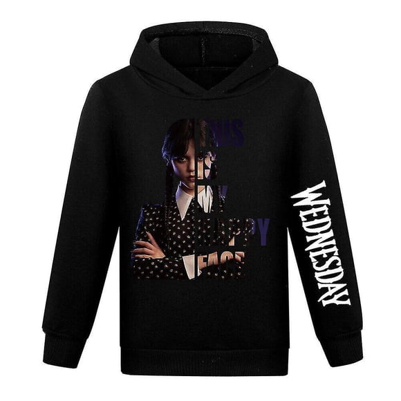 Wednesday Family Hoodie Kids Unisex Coats Boys Addams Sweatshirt Clothes New R