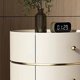 thumbnail image 4 of Mesa de noche moderna, almacenamiento de diseño estético, mesita de noche única, cámara Comodini redonda de lujo, muebles de dormitorio Da Letto, 4 of 4