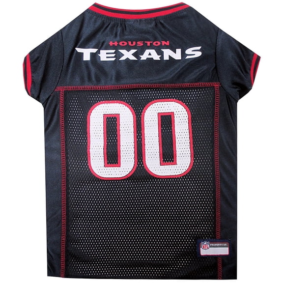 Pets First NFL Houston TexansLicensed Mesh Jersey for Dogs and Cats - Medium
