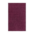 thumbnail image 2 of Unique Loom Solid Shag Collection Area Rug (3' 1" x 5' 3" Rectangle Eggplant Purple), 2 of 6