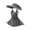 Gris Foncé, variante sur jinwen Chapeau de Soleil Couvre-Visage Casquette Boucle d'Oreille Femmes pour Visites Activités de Plein Air Travail Noir