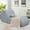 Gray, variant on Waroom Oversized Indoor Chaise Lounge Chair Cloud Plush Sofa Couch No Assembly for Living Room Bedroom, Red