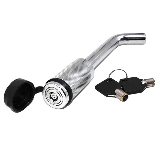 Trailer Hitch /8" Tow Bar W/ 2 Keys Lockable Bent Hitch for Towing