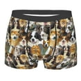 thumbnail image 4 of Goofa Cute Dog Printed Men's Boxer Briefs Underwear, Moisture-Wicking Underwear, Trunk,Soft and Breathable Cotton Underwear-Small, 4 of 9