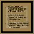 thumbnail image 7 of Eylure PROMAGNETIC Magnetic Eyeliner and False Lashes Kit, Faux Mink Flares, Medium and Long, No Glue Needed, 7 of 7