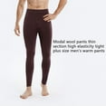 thumbnail image 2 of BrowQuartz Thermal Underwear Breathable Warm Pants Washable Sweat Absorption Quick Drying Reusable U-shaped  for Thermos Trousers Men Clothing Gray, 2 of 6