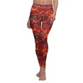 thumbnail image 6 of Dark Fire Camo Women's Casual Leggings - Camo Color Code 0091, 6 of 7