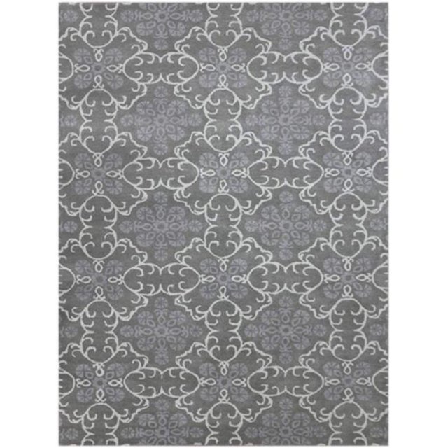 Amer Rugs ASC3450508 Ascent Hand Tufted Rug - Dove Gray, 5 x 8 ft.