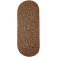 thumbnail image 1 of Rhody Rug Sandi Braided Indoor-Outdoor Oval Rug, Brown, 2 x 8 ft., 1 of 1