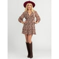 thumbnail image 4 of Jessica Simpson Women's Leonie Tiered Mini Dress, Sizes XS-XXL, 4 of 8