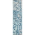 thumbnail image 2 of Addison Rugs Chantille Indoor/Outdoor Transitional Abstract Teal Washable Runner Rug, 2'3" x 7'6", 2 of 6