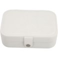 thumbnail image 3 of VEEKI Chic Necklace Storage Box - Large Capacity, Portable, Dustproof Earring Holder, White24052964, 3 of 5