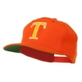 thumbnail image 2 of Greek Alphabet Tau Embroidered Cap - Orange OSFM, 2 of 5