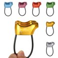 thumbnail image 2 of Lixada Lixada Lightweight ATC Climbing Belay Device in Golden, 7075 Aircraft-Grade Aluminum, 25kN Strength, Rope-Friendly Design for Multipitch Routes, 2 of 6
